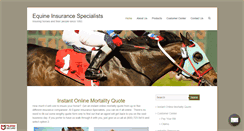 Desktop Screenshot of insureyourhorse.com